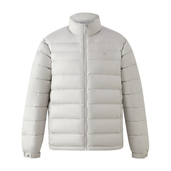 
Eland rib jacket down jacket men's fashionable thin and warm stand-up collar goose down jacket 2025 winter style