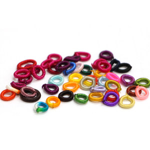 Chinese bracelet accessories handmade small coil single circle jade line color O -shaped circle DIY hand rope segmentation piece jewelry material

