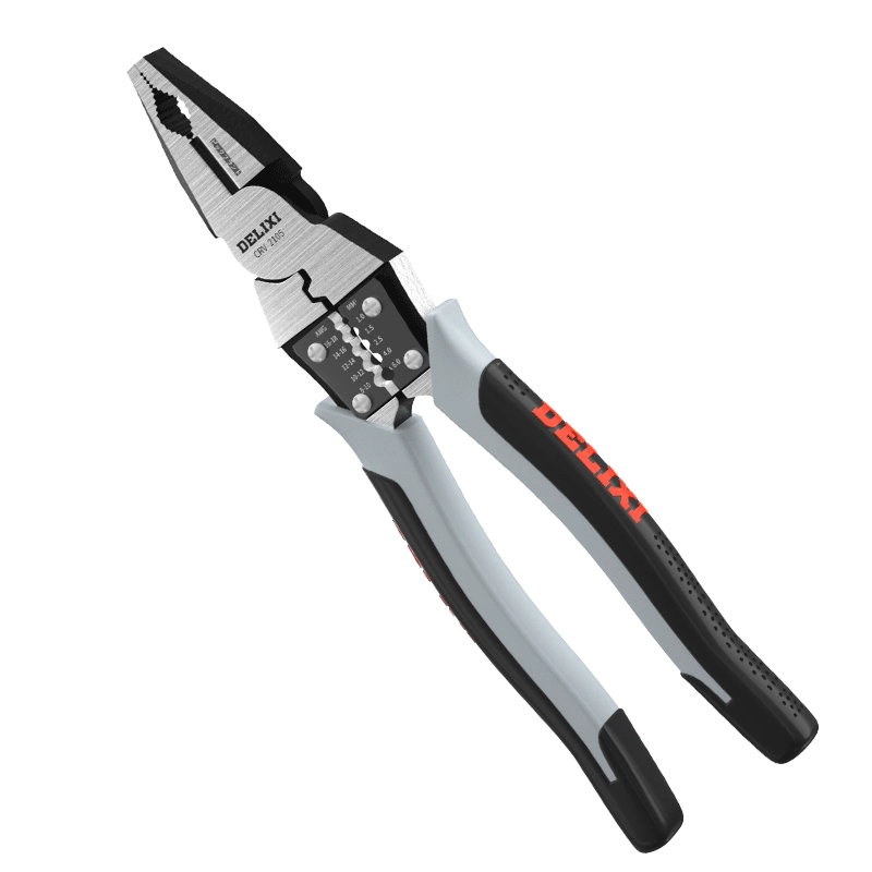 德力西工业级钢丝钳家用省力多功能钳子电工专用老虎钳铬钒合金钢
