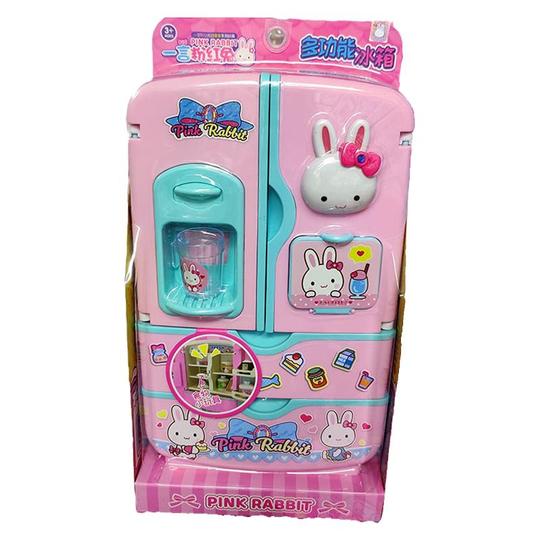 Yiyan Pink Rabbit - Réfrigérateur Jouet à Double Porte - Ensemble de ...