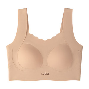 Yikuo girl foundation invisible underwear teenage students junior high school students development period girls vest bra high school