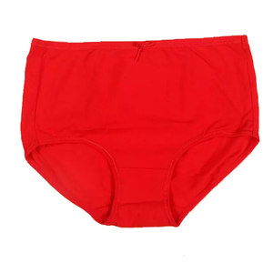 Free shipping for women's red underwear 1019 Hongyun zodiac year red underwear women's pure cotton boxed high waisted elastic cotton