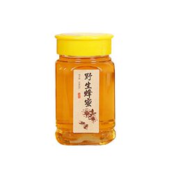 Lead-free hexagonal jam empty bottle sealed jar free shipping