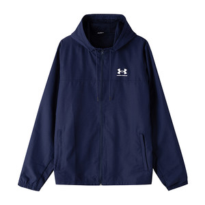 
Lucky Leaf丨UA Under Armor woven quick-drying jacket men's 2026 summer men's thin hooded sports jacket