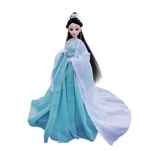 30cm costume, doll, toys, clothes, ancient dressing princess dolls, ancient style girl birthday, six -one gift