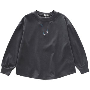 
Boys' round neck long-sleeved T-shirt 2026 spring new children's pure cotton all-match bottoming shirt medium and large children's casual trendy t-shirt