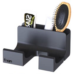 Hairdryer storage rack without punching bathroom storage winding hair dryer hair dryer support bathroom rack
