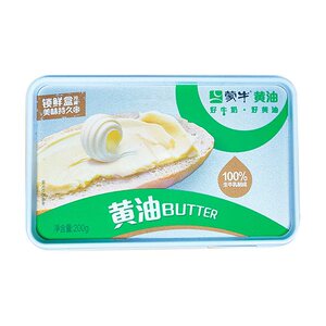 
Mengniu butter 200g household baking ingredients low-salt animal butter commercial cooking fried steak bread