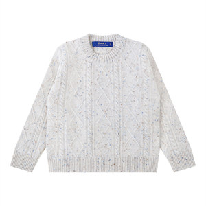 Saibei Velvet King - Children's 100% Pure Cashmere Sweater for Men and Girls Pullover Flower Sweater Knitted Sweater Conseni Class A