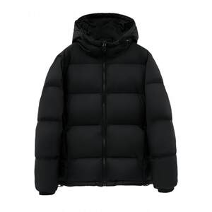 
Korean all-match short hooded down jacket for men and women couples 2025 huge good-looking super hot little man fashionable cotton jacket