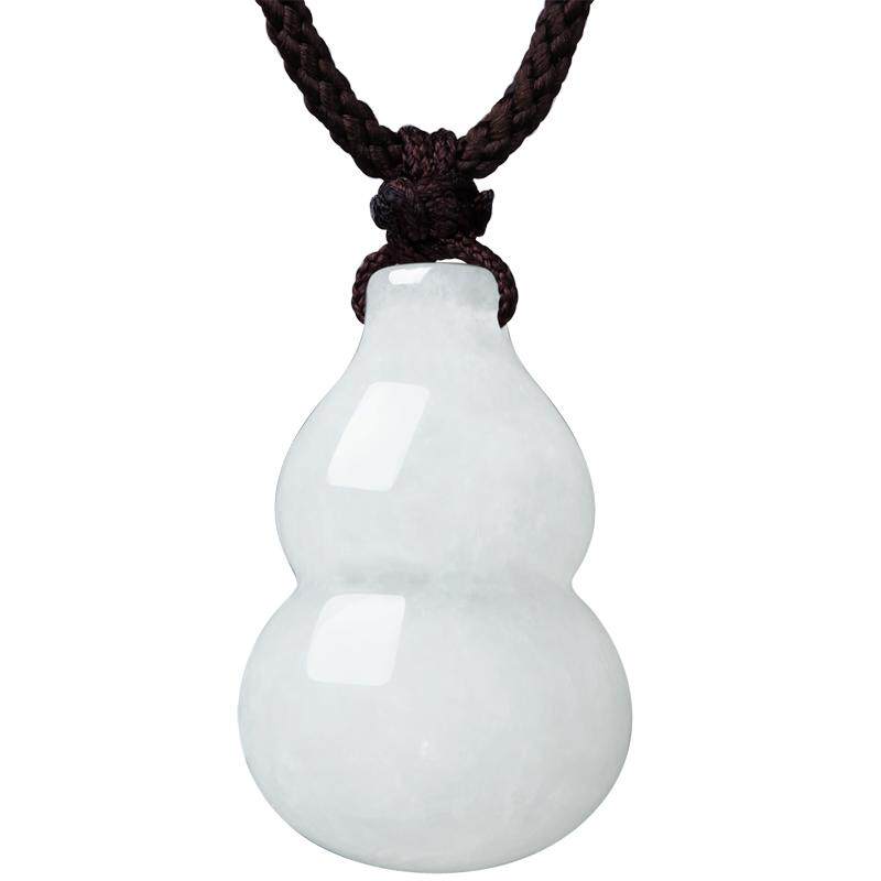 Chow Tai Fook Jade Gourd Pendant Necklace K65132