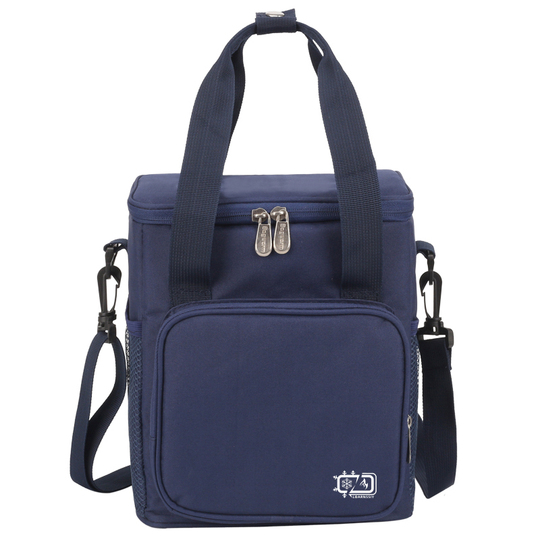 KRIYNAA 断熱冷却バッグ 二層構造 大型断熱ランチバッグ 漏れ防止 折りたたみ可能 ショルダークーラー 男女兼用 名入れ サーモス 保冷バッグ バッグ 名前入りギフト おすすめ