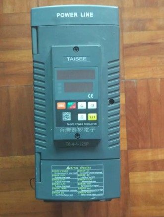 중고 대만 Taisee 전원 레귤레이터 T6-4-4-125P 전원 레귤레이터 SCR AC220V 125A