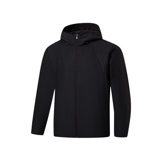 
Peak style woven windbreaker, water-control technology jacket, men's casual and versatile new waterproof hooded jacket
