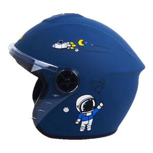 
3c certified children's helmet electric car for boys and girls four seasons universal autumn and winter safety helmet windproof and warm half helmet