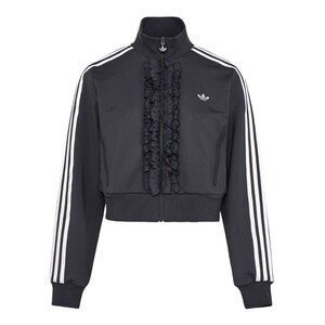 
[Same style as Song Yuqi] Adidas clover ruffled jacket TRACK TOP knitted jacket KU9387