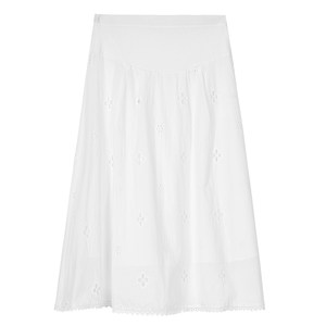 
ellieluke Maternity Skirt 2026 New Summer Thin Style Pregnancy Small White Belly Support Skirt Summer Dress