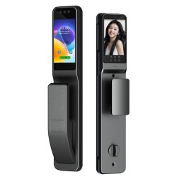 2025 new anti-theft door lock with remote intercom