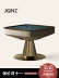 JQNZ Bàn mạt chược sang trọng nhẹ của Ý kết hợp bàn ghế mạt chược mới hoàn toàn tự động tại nhà 