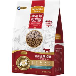 
Maifudi dog food beef blueberry freeze-dried double-sized small dog Teddy adult dog puppy food full-term nutrition dog staple food