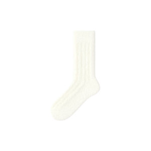 
Coral velvet socks for men and women in autumn and winter thick plush warm loose sleeping floor confinement towels for home socks