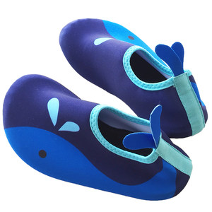 Children's beach shoes, baby beach anti slip and anti cutting fast dry snorkeling swimming shoes, boys and girls diving beach socks, soft shoes