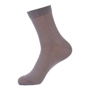 
New summer mid-waist mesh linen socks thin fashion business odorproof men and women wear versatile casual trends