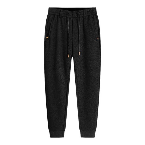 
Spring and Autumn Little Bee Drawstring Casual Sports Pants Men's Straight Leg Loose Middle-aged Trendy Elastic Men's Pants Long Pants