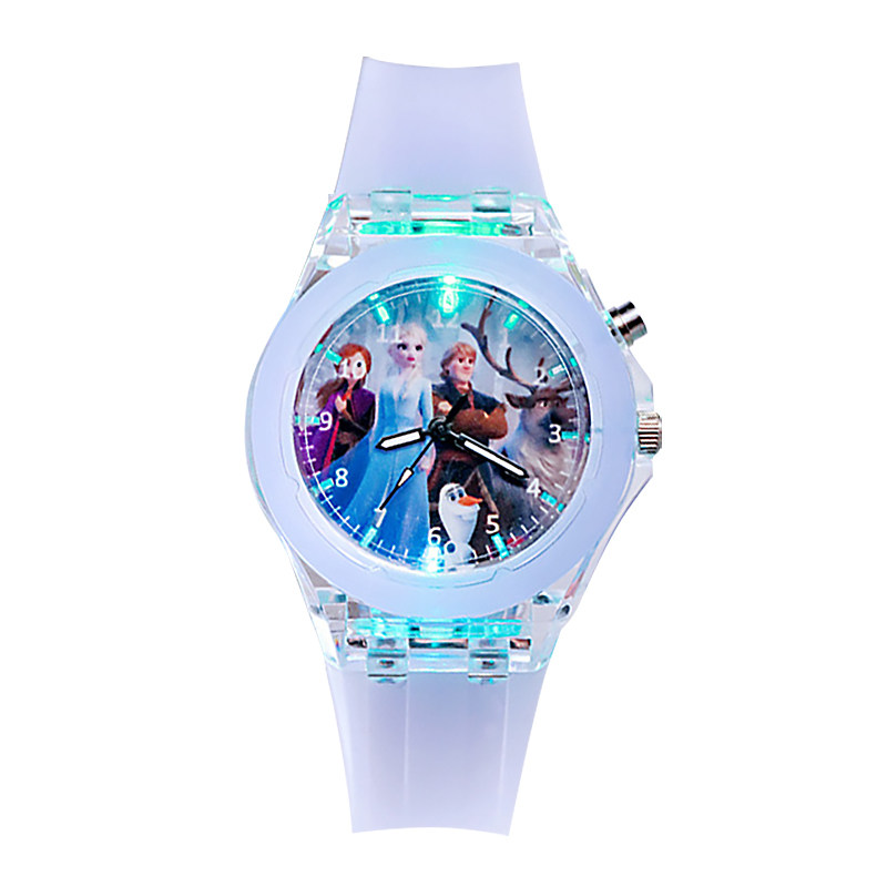 Horloge Elsa Frozen Prinses Elsa Glow-in-the-dark Horloge