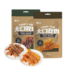 
Wei Shi eats meat, chicken and duck jerky dog snacks dog molar stick dog chicken and duck breast pet training reward