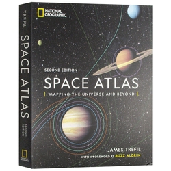 The Original English Version Of The National Geographic Space Map Of The United States Space Atlas Second Edition Astronomy And Space Science English Version Imported Original English Book
