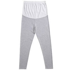 Large size 200*0.5kg Pregnant women's bottom pants spring and summer thin high bombs free adjustment outer penetration nineteen pants trousers female
