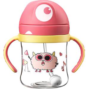 
[Pull down the details for discounts] babycare Pudzi water cup children's learning drinking cup baby drinking straw cup
