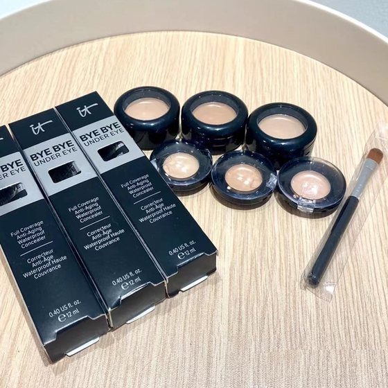 American it Concealer Sample Color Test Ikome Eye Goodbye Concealer Repairing and Moisturizing Dark Circles Color Test Card