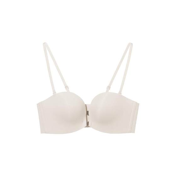 
Ubras front button tube top strapless underwear for women with small breasts gathered non-slip chest wrap seamless invisible back bra