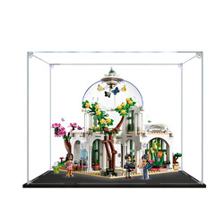 Vhodné Pro Lego 41757 Dobří Přátelé Nádherný Botanický Model Hračky Z Akrylové Vitríny Proti Prachu Kryt