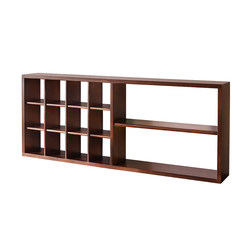 Nordic style multi-lattice wall-mounted storage rack cup holder