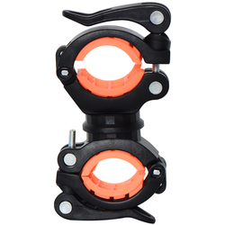 Bicycle Flashlight Lamp Holder Clip Bicycle Headlight Clip Fixed Bracket Universal Lamp Holder Cycling Accessories Rotatable