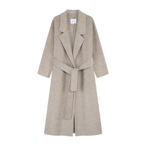 
MULVAN [25% off in stock] Paris Illustrated 1OO wool double-sided woolen mid-length woolen jacket