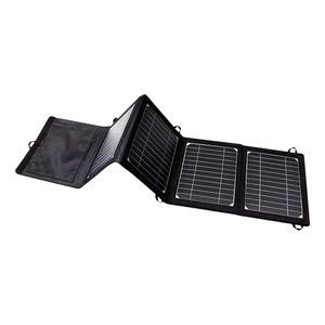 Single crystal silicon solar panel mobile phone outdoor portable photovoltaic power generation board folding USB charger 5V9V12