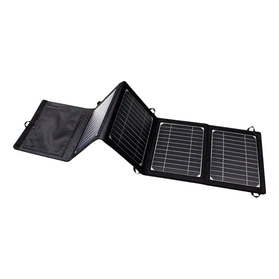 Single crystal silicon solar panel mobile phone outdoor portable photovoltaic power generation board folding USB charger 5V9V12