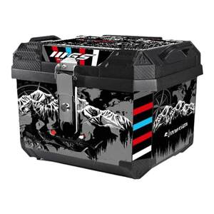 Electric vehicle rear box large -capacity trunk pedal car trunk motorcycle luggage large universal general tail box
