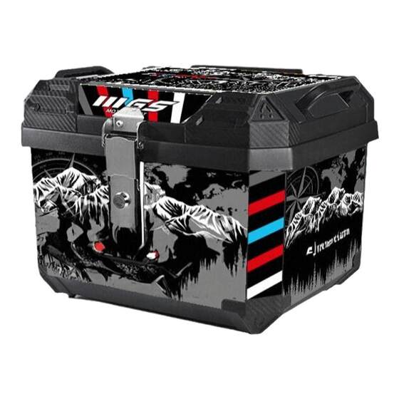 Electric vehicle rear box large -capacity trunk pedal car trunk motorcycle luggage large universal general tail box
