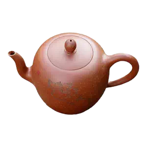 NL213 【方曾参制】銘 紫砂美人肩壺・紫砂壺☆中国古玩煎茶道具