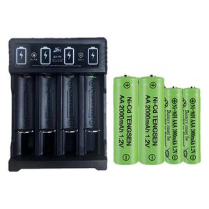 No. 5 No. 7 rechargeable battery set Solar remote control Toy mouse Universal No. 5 No. 7 1.2VAA battery
