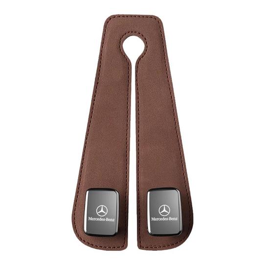 Gancio Per Poggiatesta Auto 2 In 1: Supporto Telefono E Appendiborsa Girevole 360° (Argento)
