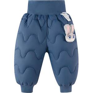 
[Zootopia] Balabala children's clothing children's down pants 2026 winter casual casual pants for boys and girls trendy