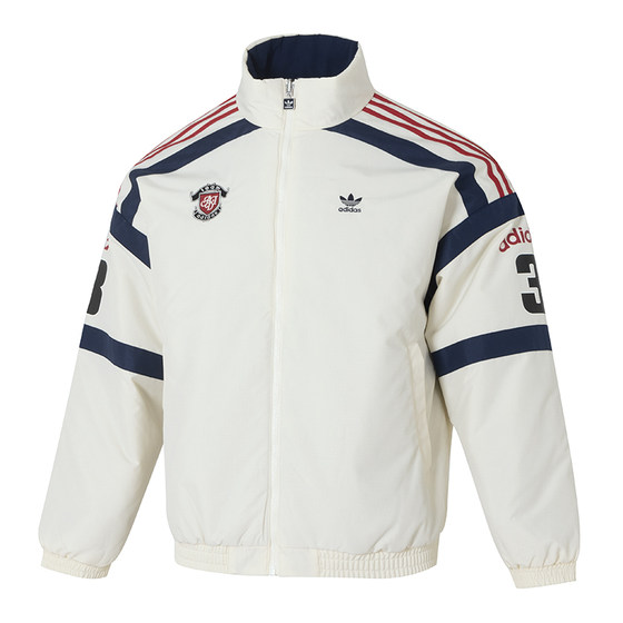 
Adidas adidas cotton clothing women's clothing men's clothing 26 new spring reversible warm couple models star same style