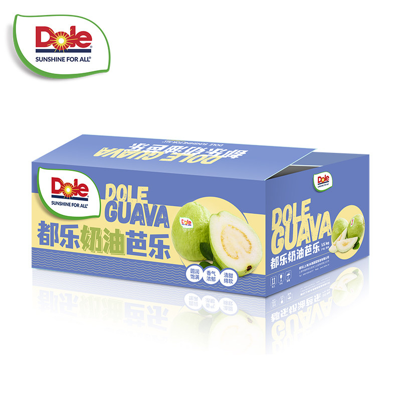 dole 都乐 福建珍珠奶油芭乐 1.5kg礼盒 立减+券后33.23元包邮