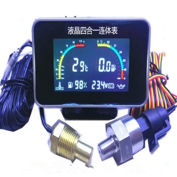 
Four-in-one water temperature meter forklift oil pressure excavator